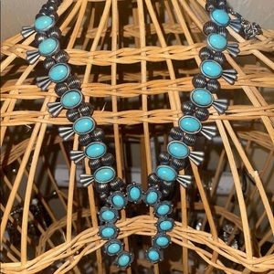 Turquoise Squash Necklace.
